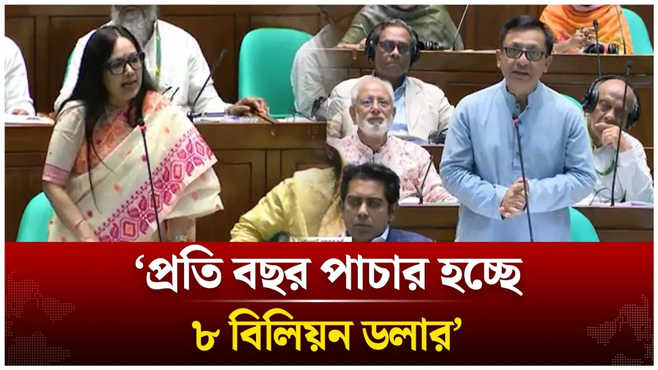 বছরে পাচার হচ্ছে ৮ বিলিয়ন ডলার: রুমিন ফারহানা | Sangsad | Time News