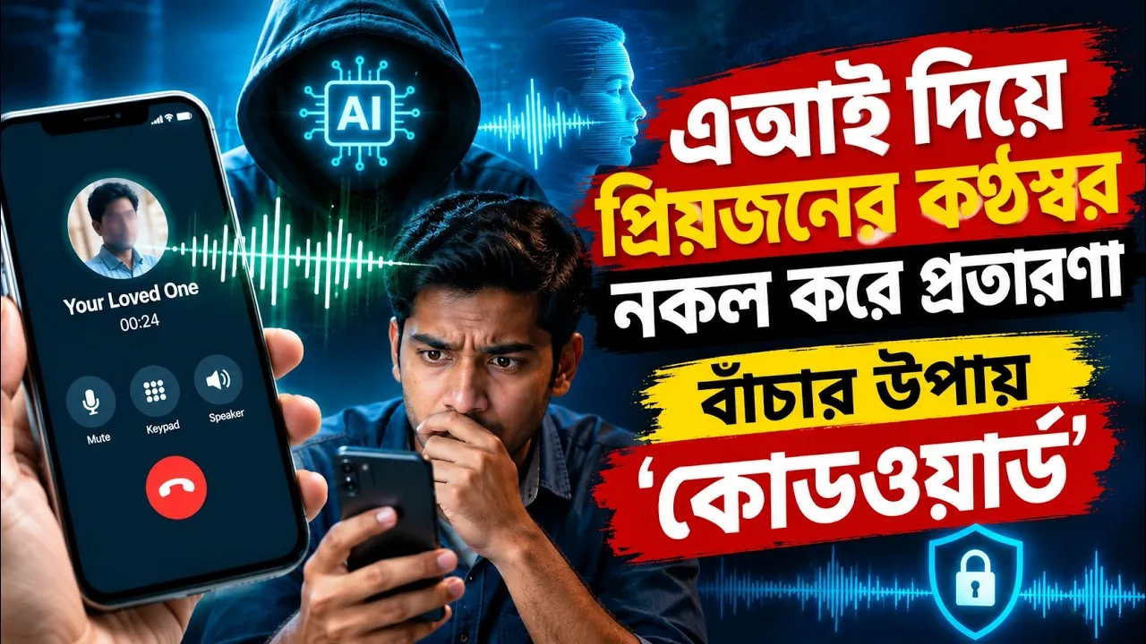এআই দিয়ে প্রিয়জনের কণ্ঠস্বর নকল করে প্রতারণা — বাঁচার উপায় ‘কোডওয়ার্ড’ | Time News Live