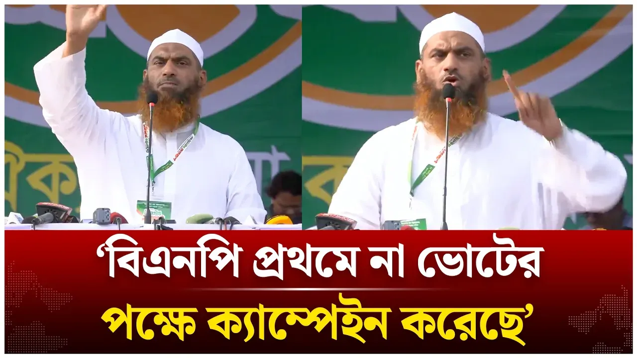 বিএনপি প্রথমে না ভোটের পক্ষে ক্যাম্পেইন করেছে; মামুনুল হক | Time News Live