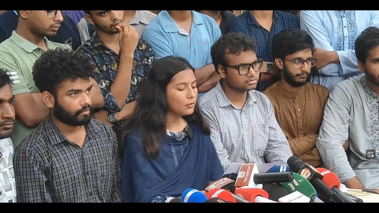 Live🔴রাকসু নির্বাচন পেছানোর দাবিতে পাঁচটি প্যানেলের সম্মিলিত সংবাদ সম্মেলন | RUCSU | Time News
