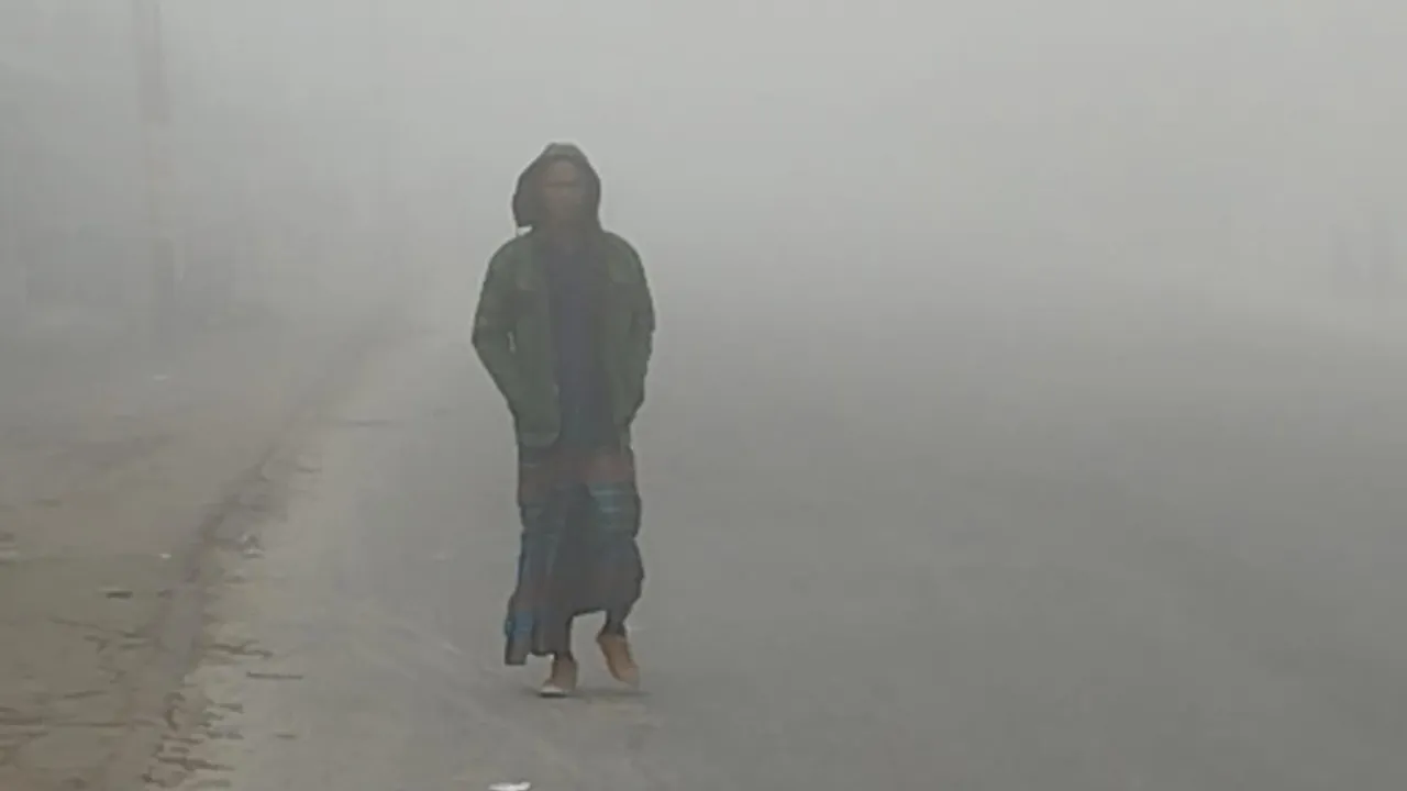 শীতে কাঁপছে কুড়িগ্রাম, তাপমাত্রা ১১ ডিগ্রি সেলসিয়াস