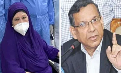 খালেদা জিয়াকে নির্বাচনের আগে কারাগারে ফেরত পাঠানোর সম্ভাবনা নেই : আইনমন্ত্রী
