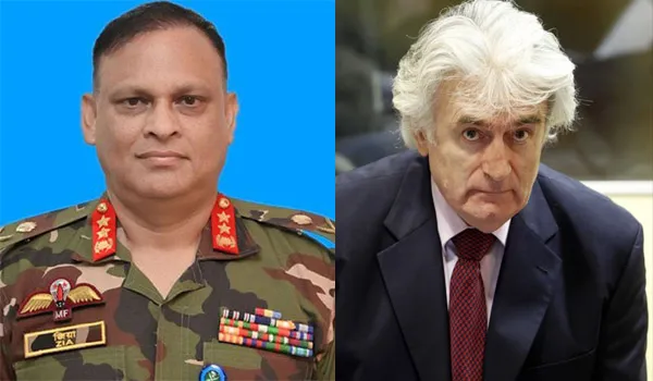 জিয়াউল আহসানকে ‘বসনিয়ার কসাই’ কারাদজিচের সঙ্গে তুলনা