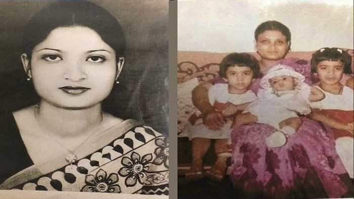 File image of Sagira Morshed with her daughters. Photo: Collected