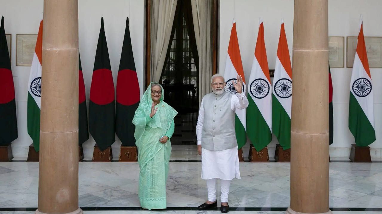 বাংলাদেশের প্রধানমন্ত্রী শেখ হাসিনা এবং ভারতের প্রধানমন্ত্রী নরেন্দ্র মোদি / ফাইল ছবি